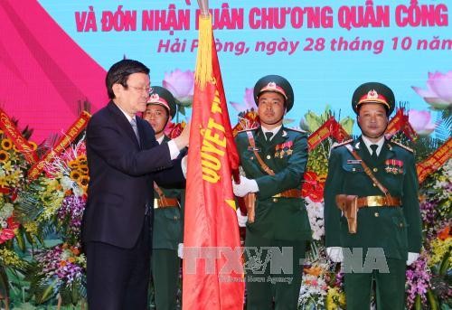 L’ordre du Mérite militaire aux forces armées de la 3ème zone militaire - ảnh 1